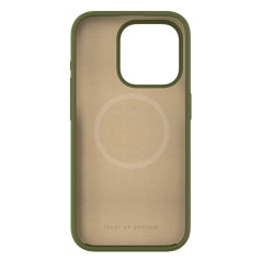 iDeal of Sweden - iPhone 15 PRO Coque Silicone MagSafe Khaki (Green)