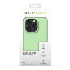 iDeal of Sweden - iPhone 15 PRO Coque Silicone MagSafe Mint pic3