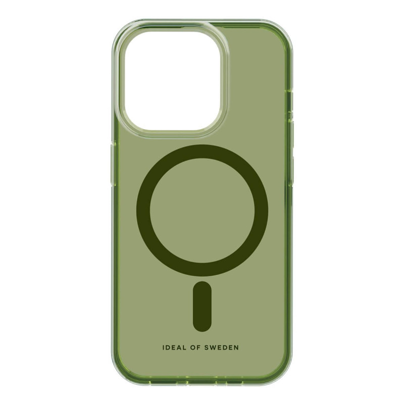 iDeal of Sweden - iPhone 15 PRO MAX Coque Clear Case MagSafe Khaki