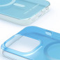 iDeal of Sweden - iPhone 15 PRO MAX Coque Clear Case MagSafe Light Blue