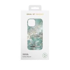 iDeal of Sweden - iPhone 15 Coque Azura Marble pic1