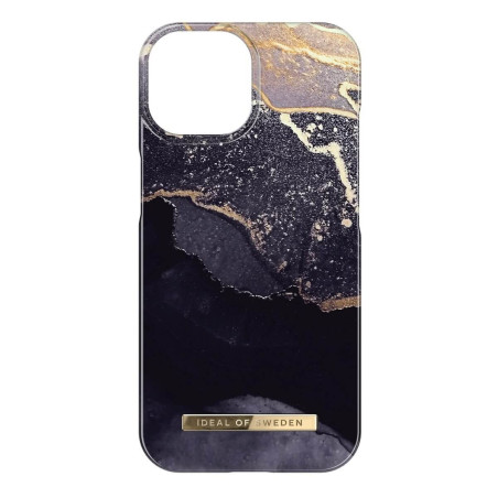 iDeal of Sweden - iPhone 15 Coque Golden Twilight Marble