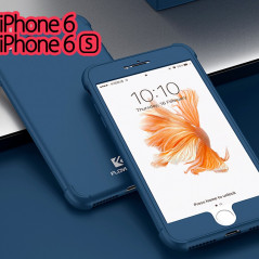 Coque FLOVEME 360° Protection angles renforcés Apple iPhone 6/6S Bleu