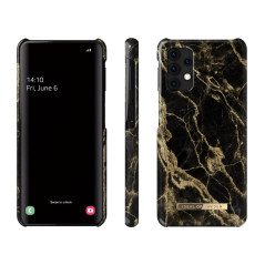 iDeal of Sweden - Galaxy A32 5G Coque rigide Golden Smoke Marble pic1