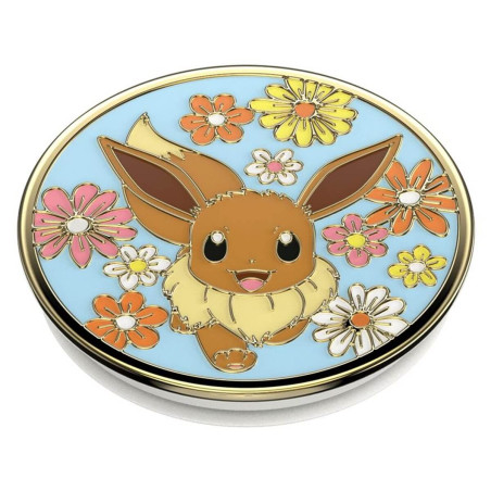 PopSockets - PopGrip Enamel Pokemon Floral Eevee