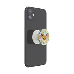 PopSockets - PopGrip Premium Enamel Pokemon Floral Eevee