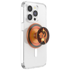 PopSockets - PopGrip Premium MagSafe Round Charmander Flame