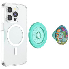 PopSockets - PopGrip Premium MagSafe Round Bulbasaur Mint (113195) pic1