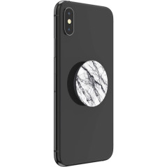 PopSockets - PopGrip Basic White Stone Marble