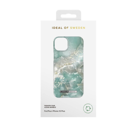 iDeal of Sweden - iPhone 15 Plus Coque Azura Marble