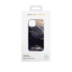 iDeal of Sweden - iPhone 15 Plus Coque Golden Twilight Marble