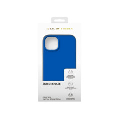 iDeal of Sweden - iPhone 15 Plus Coque Silicone Cobalt Blue