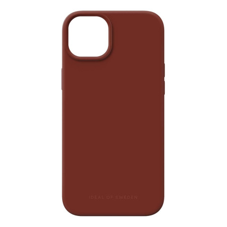iDeal of Sweden - iPhone 15 Plus Coque Silicone Dark Amber