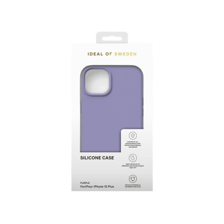 iDeal of Sweden - iPhone 15 Plus Coque Silicone Purple