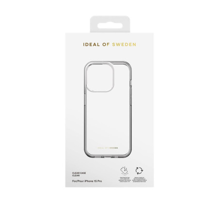 iDeal of Sweden - iPhone 15 PRO Coque Clear Case Transparente (Clear)