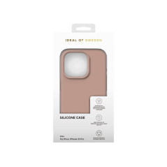 iDeal of Sweden - iPhone 15 PRO Coque Silicone Blush Pink