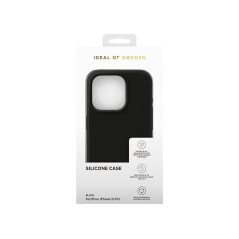 iDeal of Sweden - iPhone 15 PRO Coque Silicone Noir