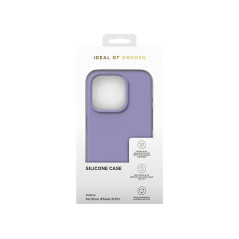 iDeal of Sweden - iPhone 15 PRO Coque Silicone Purple (Violet)
