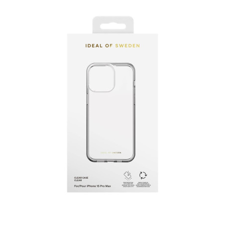iDeal of Sweden - iPhone 15 PRO MAX Coque Clear Case Transparente (Clear)