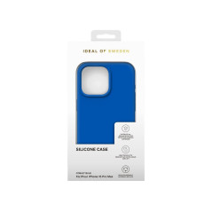 iDeal of Sweden - iPhone 15 PRO MAX Coque Silicone Cobalt Blue