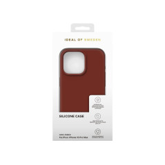 iDeal of Sweden - iPhone 15 PRO MAX Coque Silicone Dark Amber