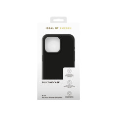 iDeal of Sweden - iPhone 15 PRO MAX Coque Silicone Noir