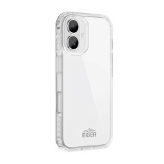 Eiger - iPhone 16 Coque souple ICE GRIP Case Transparente
