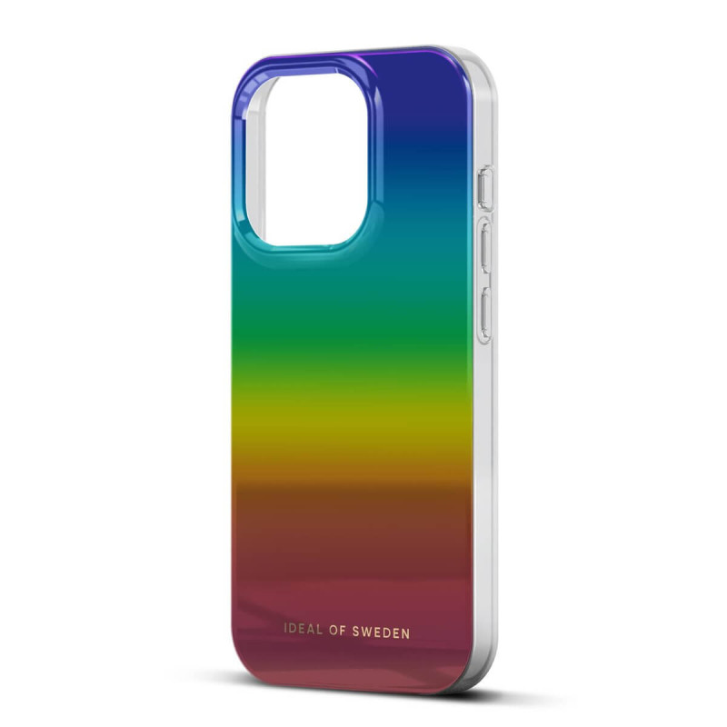 iDeal of Sweden - iPhone 15 PRO Coque MagSafe Mirror Case Rainbow