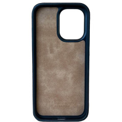 Mike Galeli -  iPhone 16 Plus Coque cuir MagSafe LUKA Black