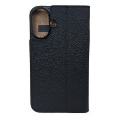 Mike Galeli -  iPhone 16 Plus Etui cuir MARC Black MARCIP16PLUS-M01