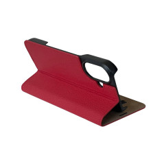 Mike Galeli -  iPhone 16 Plus Etui cuir MARC red MARCIP16PLUS-M04
