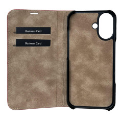 Mike Galeli -  iPhone 16 Plus Etui cuir MARC cherry tomato MARCIP16PLUS-M04