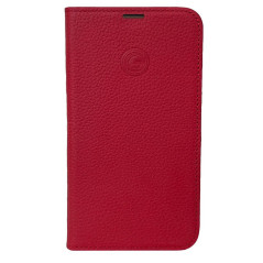 Mike Galeli -  iPhone 16 Plus Etui cuir MARC Rouge
