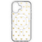iDeal of Sweden - iPhone 16 Coque MagSafe Clear Case Golden Hearts
