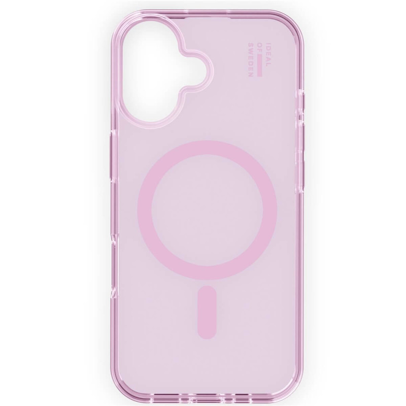 iDeal of Sweden - iPhone 16 Coque Clear Case MagSafe Light Pink