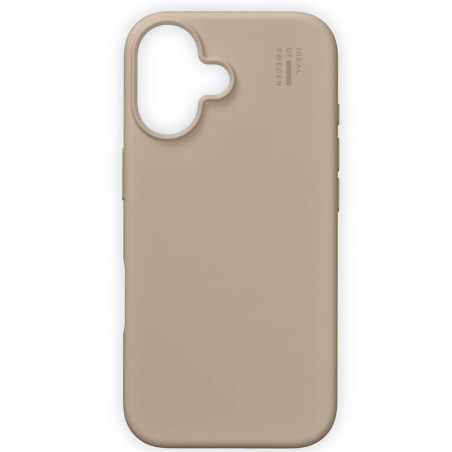 iDeal of Sweden - iPhone 16 Coque silicone MagSafe Beige