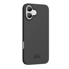 Eiger - iPhone 16 Plus Coque souple GRIP Case Schwarz