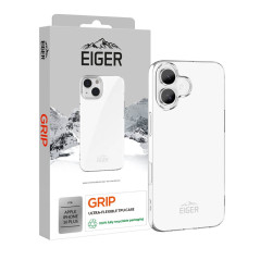 Eiger - iPhone 16 Plus Coque souple GRIP Case Clair
