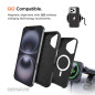 Eiger - iPhone 16 Plus Coque rigide NORTH Case MagSafe Noir