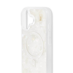 iDeal of Sweden - iPhone 16 Plus Coque MagSafe PEARLIZED Blanc