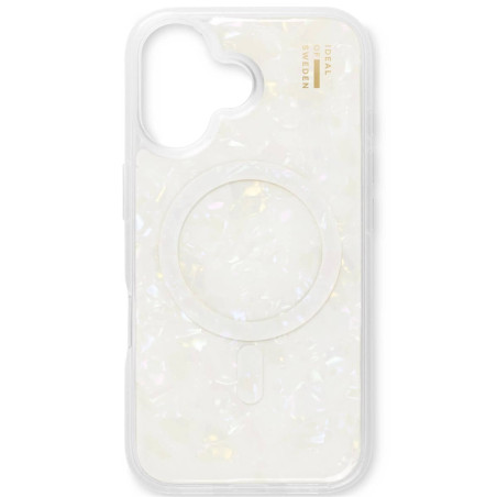 iDeal of Sweden - iPhone 16 Plus Coque MagSafe PEARLIZED White