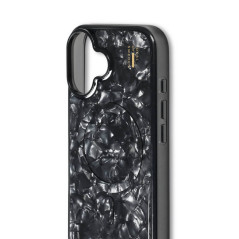 iDeal of Sweden - iPhone 16 Plus Coque MagSafe PEARLIZED Noir