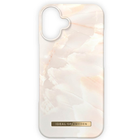 iDeal of Sweden - iPhone 16 Plus Coque MagSafe Rose Pearl Marble