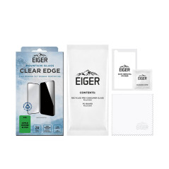 Eiger - iPhone 16 PRO Protection écran MOUNTAIN GLASS CLEAR EDGE