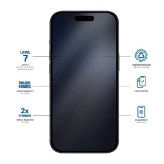 Eiger - iPhone 16 PRO Protection écran MOUNTAIN GLASS CLEAR EDGE EGSP00977 pic2