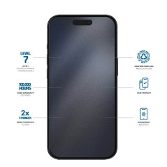 Eiger - iPhone 16 PRO Protection écran MOUNTAIN GLASS CLEAR