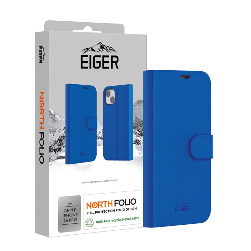 Eiger - iPhone 16 PRO Etui Folio NORTH