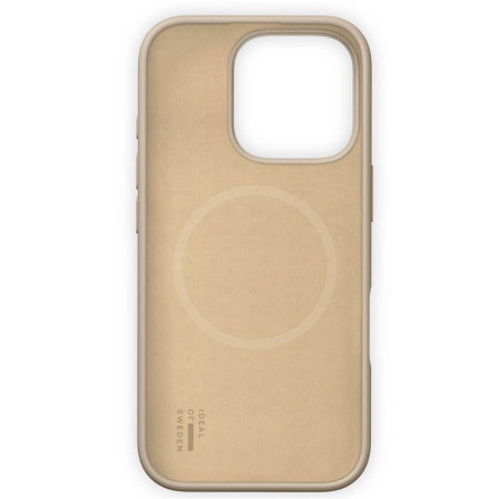 iDeal of Sweden - iPhone 16 PRO Coque silicone MagSafe Beige