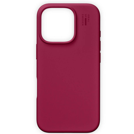 iDeal of Sweden - iPhone 16 PRO Coque silicone MagSafe Cranberry