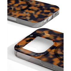 iDeal of Sweden - iPhone 16 PRO Coque Clear Case MagSafe TORTOISE pic2